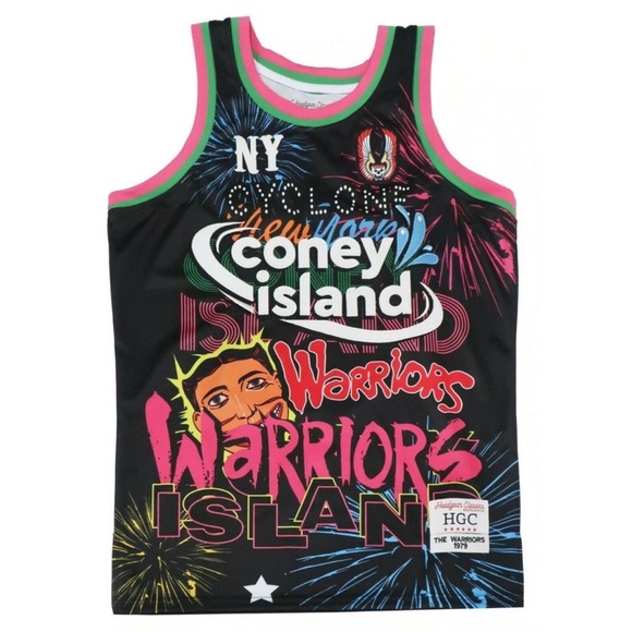 Headgear Classics The Warriors Movie Coney Island Basketball Jersey Size 3XL - Picture 2 of 3
